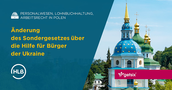 Änderung des Sondergesetzes über die Hilfe für Bürger der Ukraine