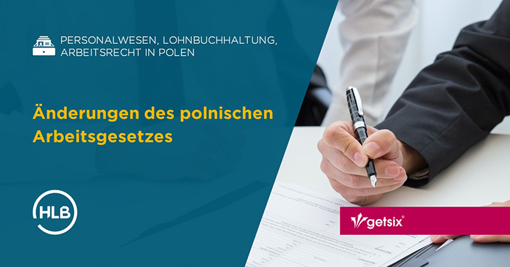 Änderungen des polnischen Arbeitsgesetzes