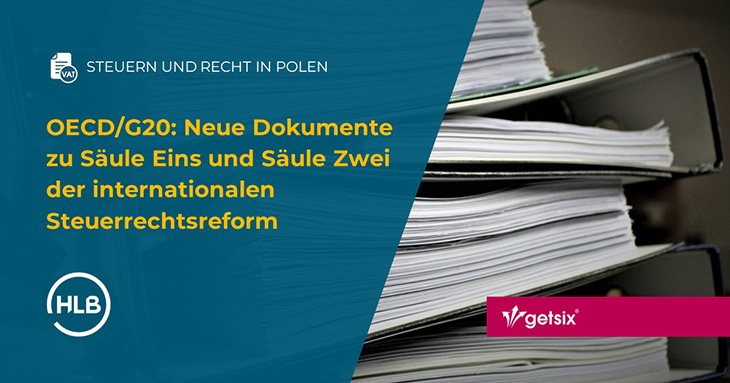 OECD/G20: Neue Papiere zur internationalen Steuerreform