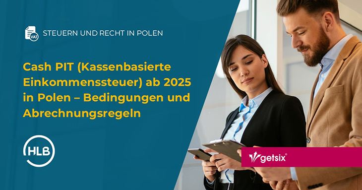 Cash PIT (Kassenbasierte Einkommenssteuer) ab 2025 in Polen – Bedingungen und Abrechnungsregeln