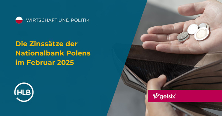 Die Zinssätze der Nationalbank Polens im Februar 2025 